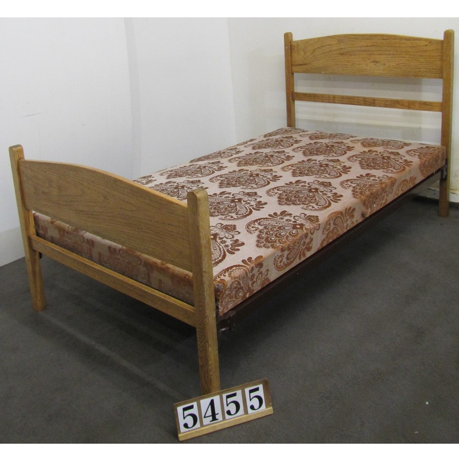 Antique large single 3ft6 bed frame.