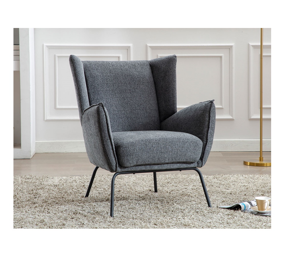 BBS1606  Milan Chair Dark Grey
