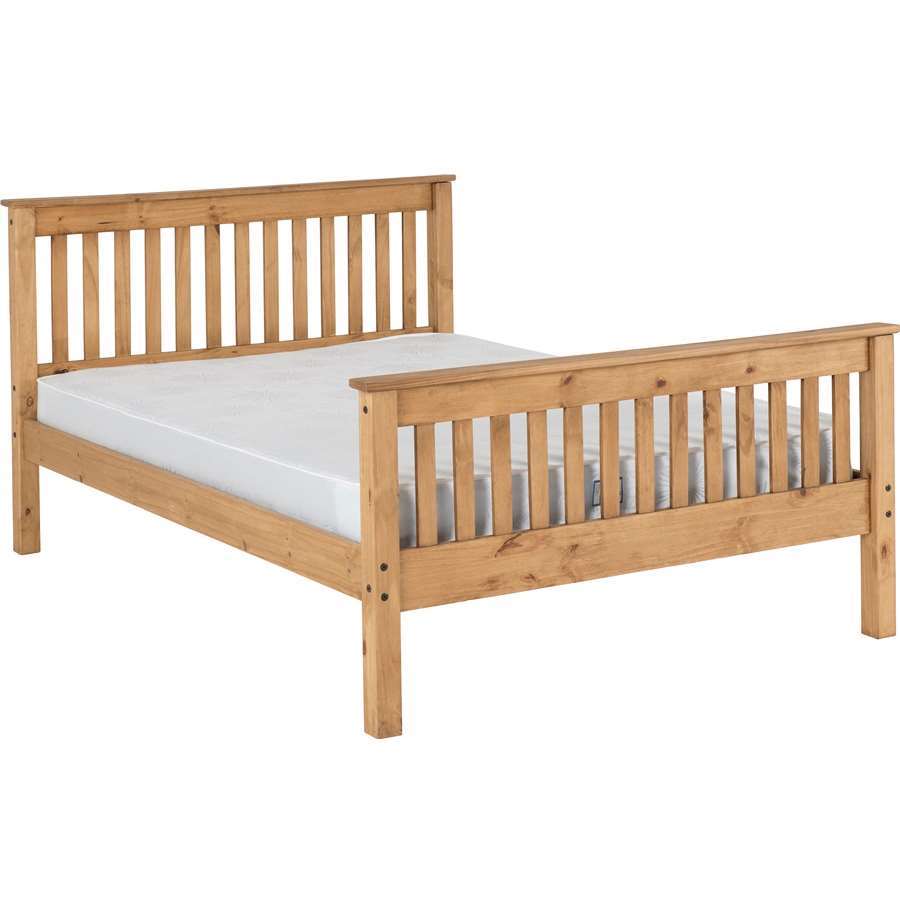 BwBS2247  Monaco 4'6" Bed High Foot End