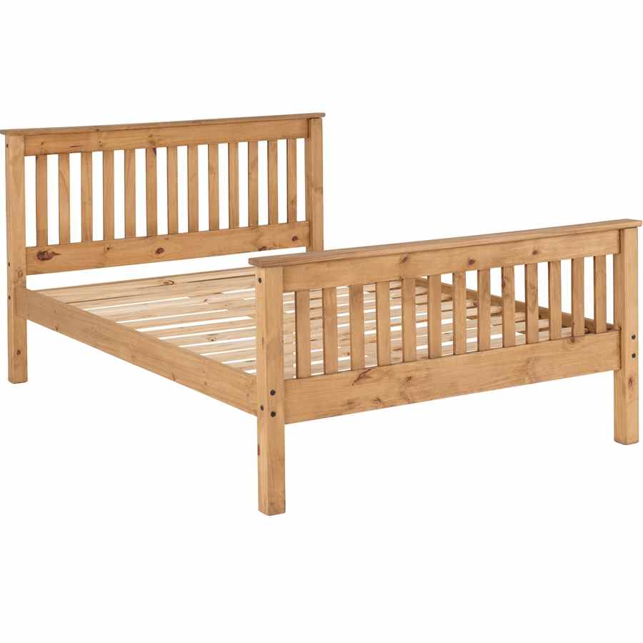 BwBS2247  Monaco 4'6" Bed High Foot End