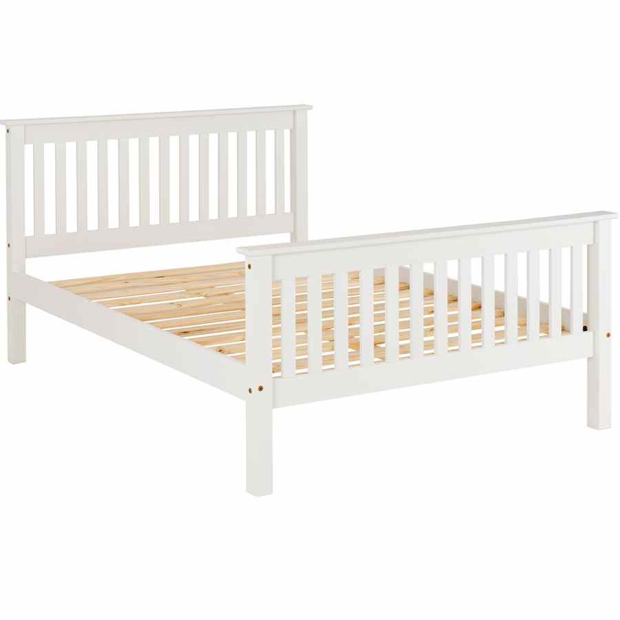 BwBS2248  Monaco 4'6" Bed High Foot End