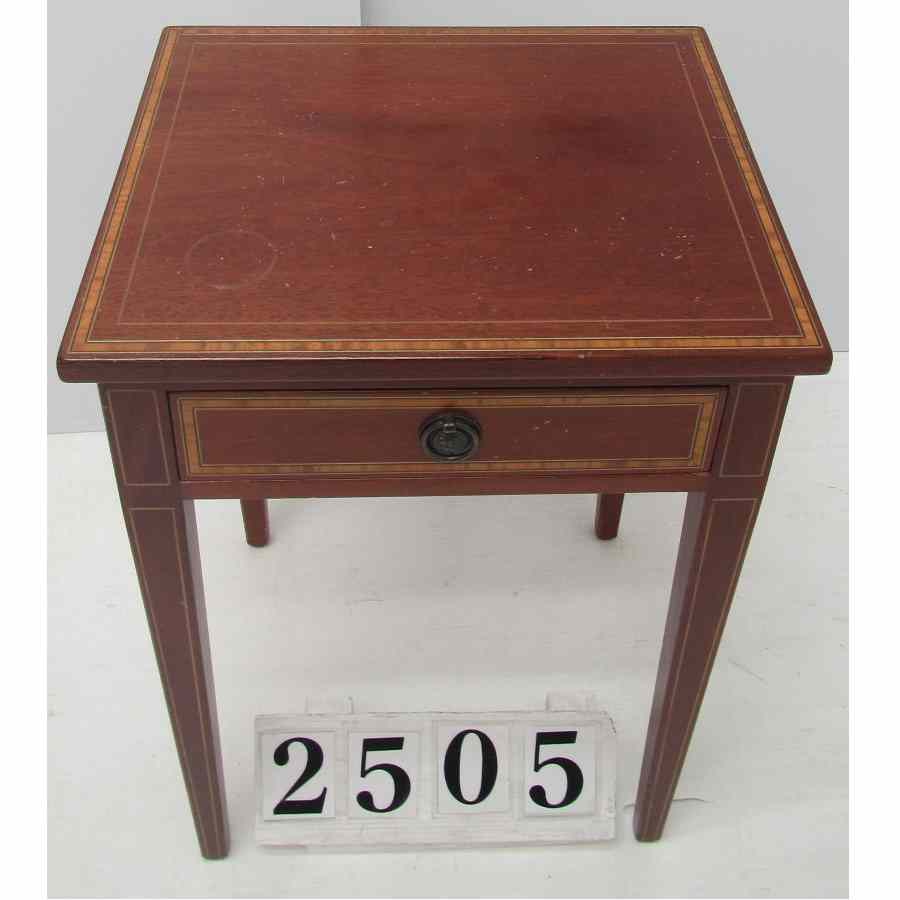A2505  Side table to restore.
