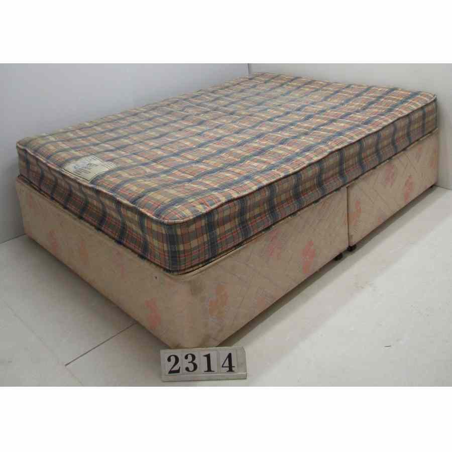 Budget king size 5ft bed  and mattress.