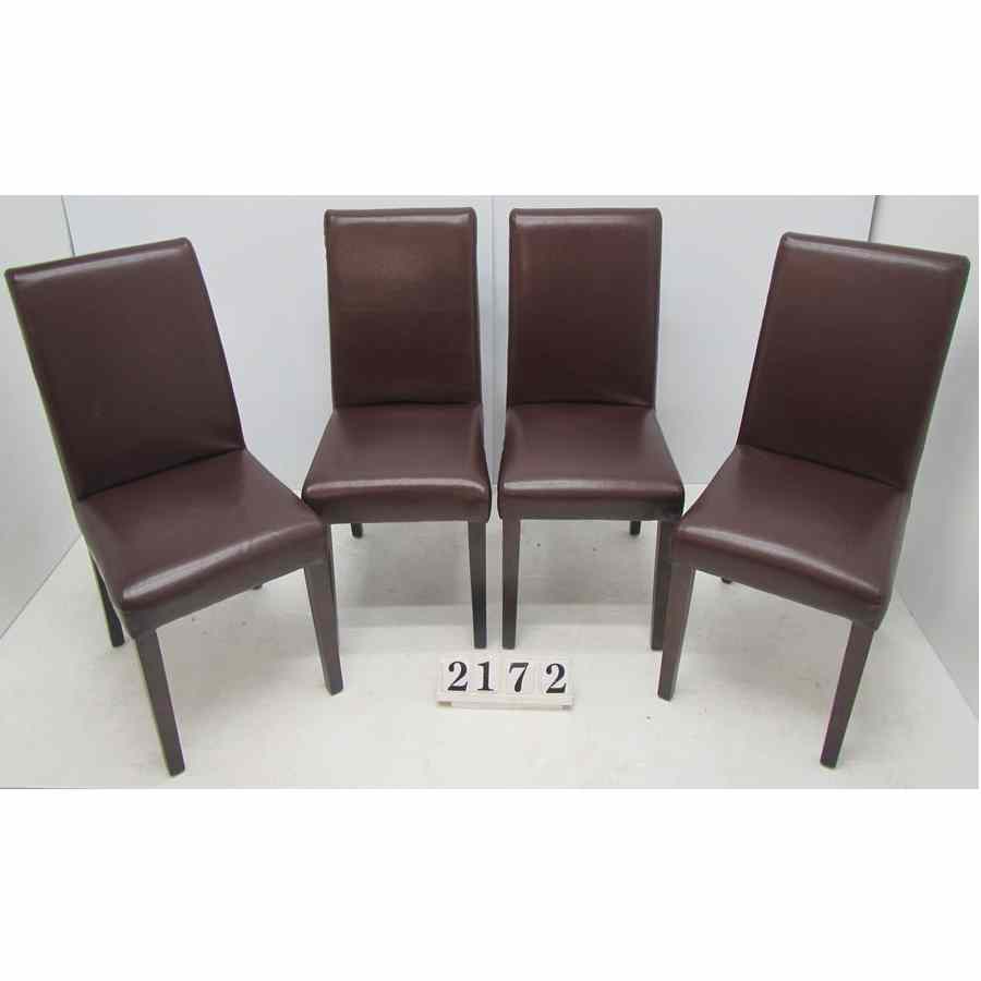 A2172  Set of 4 chairs.