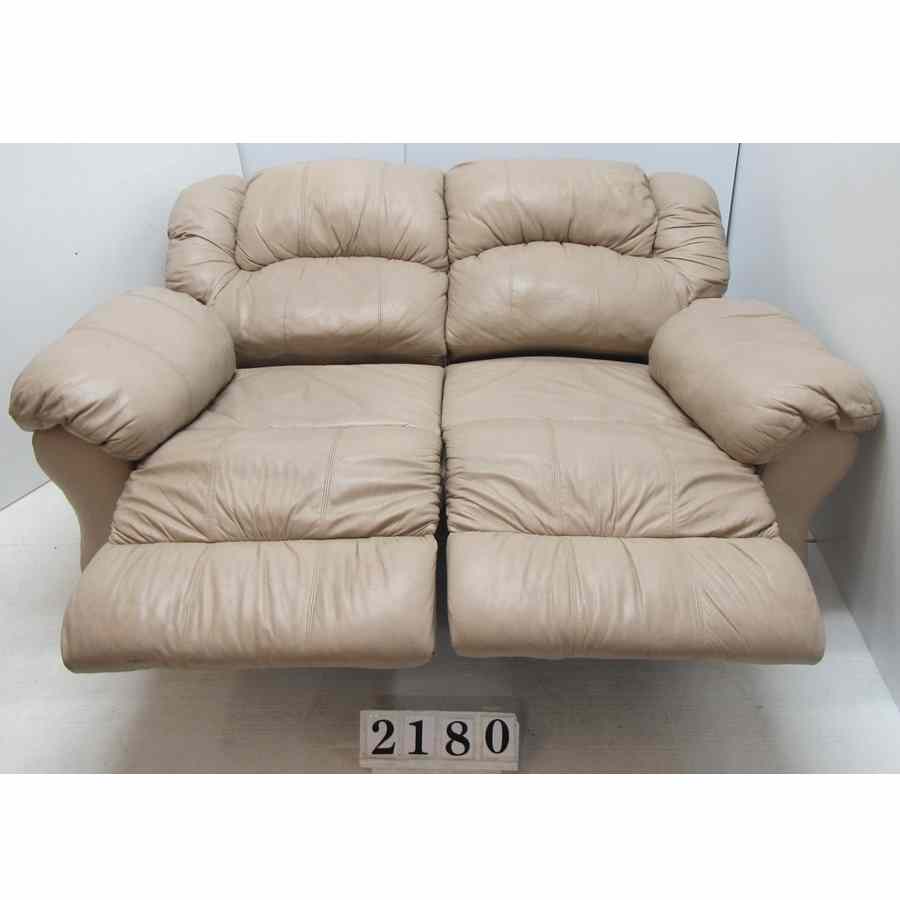 A2180  Recliner two seater.