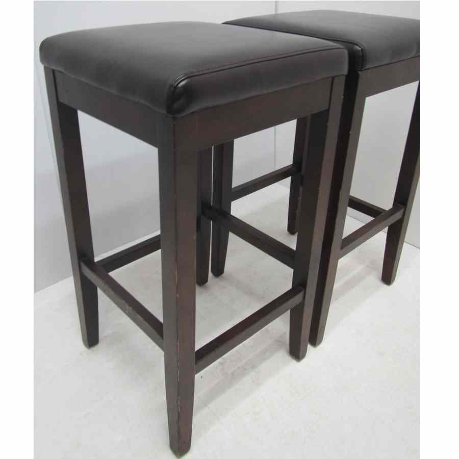 A2207  Pair of high stools.