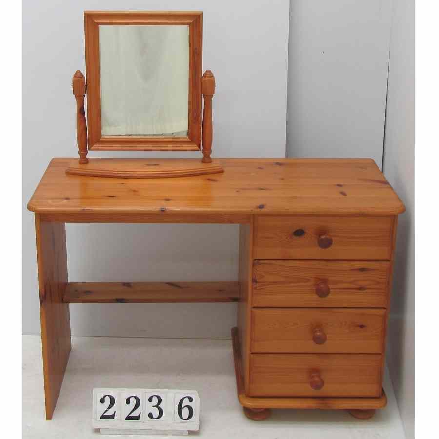 A2236  Dressing table with mirror.