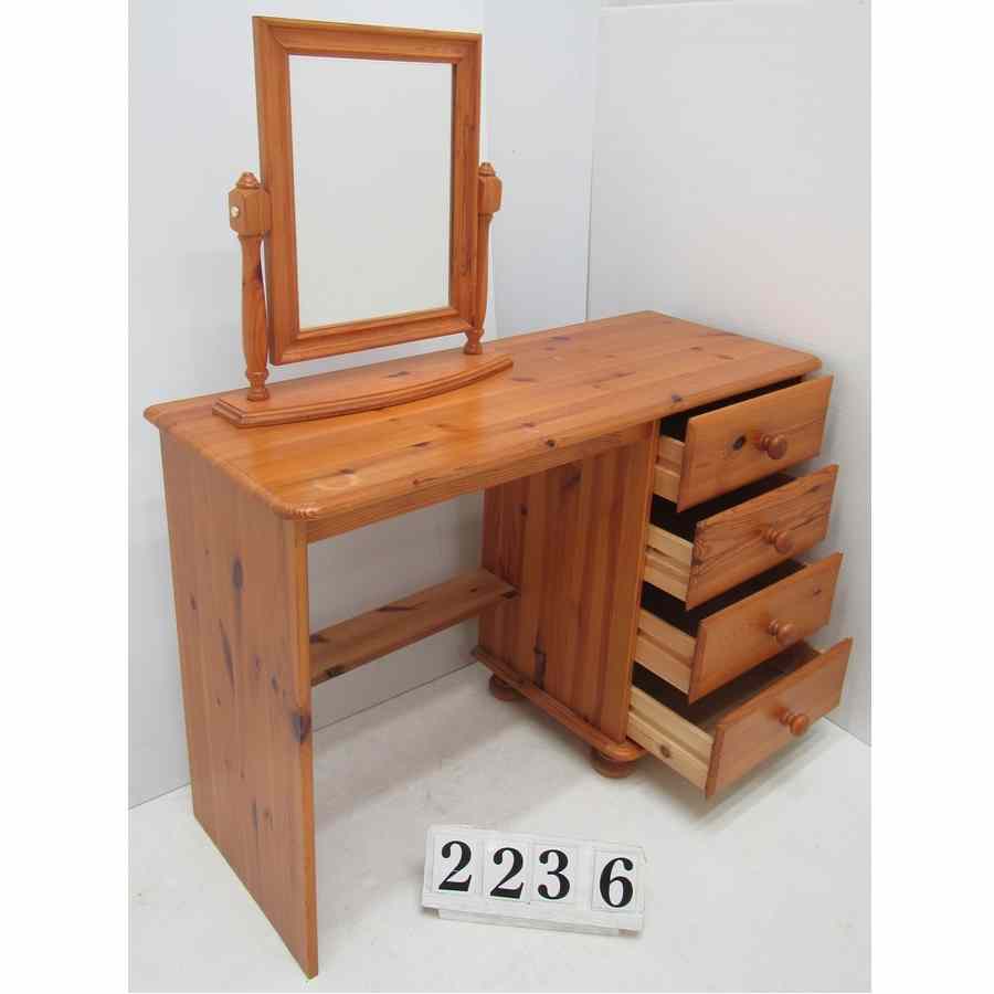 A2236  Dressing table with mirror.