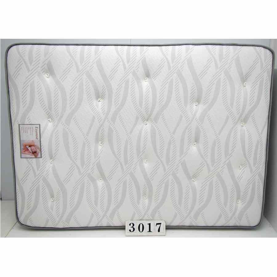B3017  Brand New Everrest 4ft6 pocket sprung mattress.