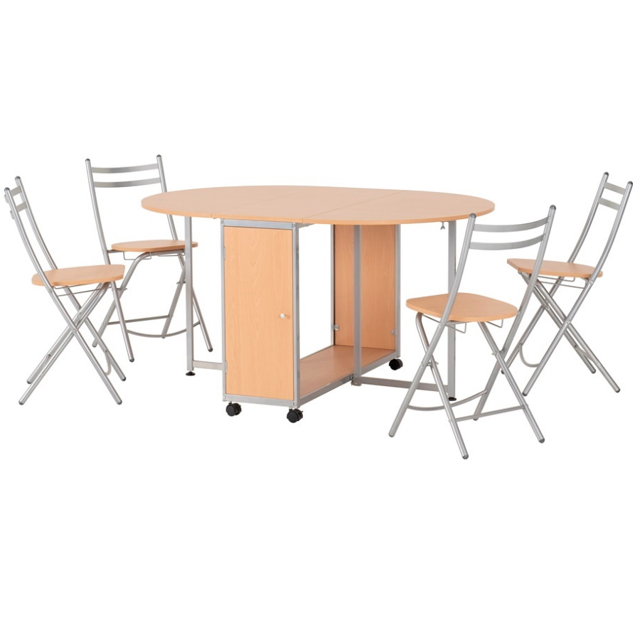 BBS2480  Budget Butterfly Dining Set