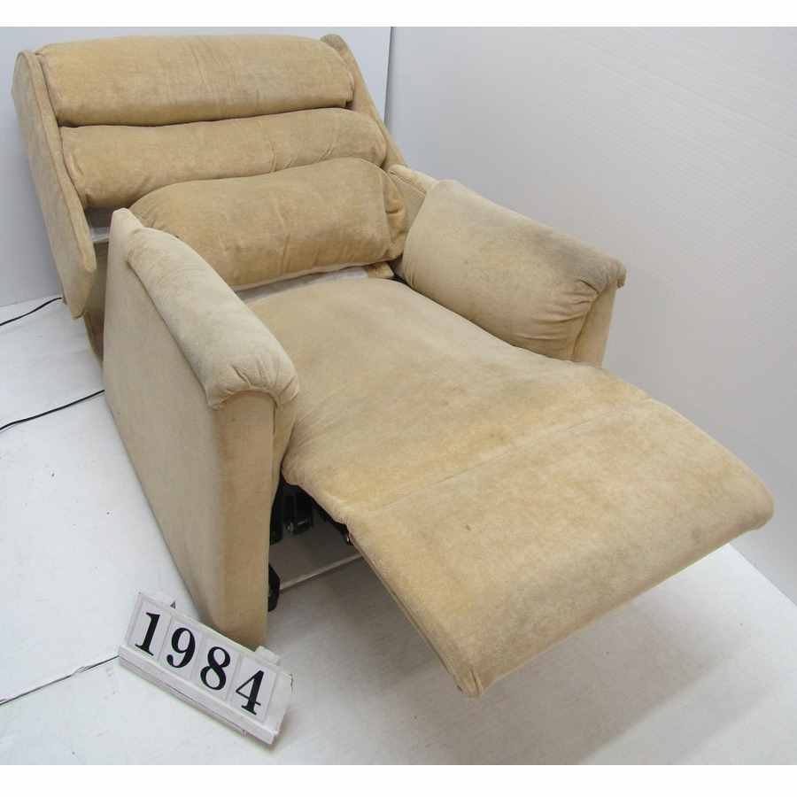 A1984  Electric recliner armchair.