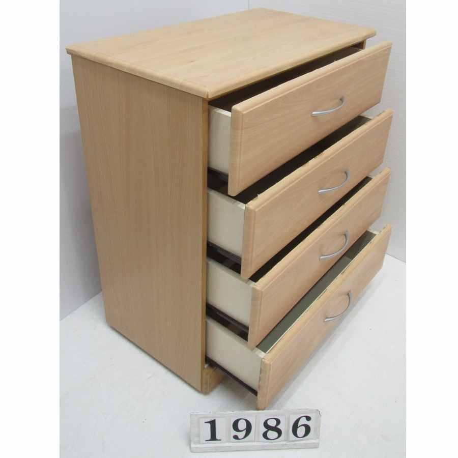 A1986  Chest of drawers.