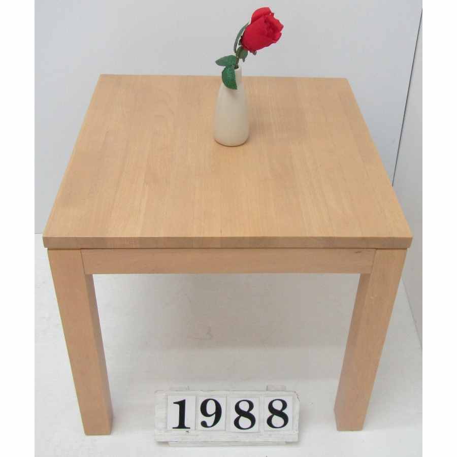A1988  Square side table.