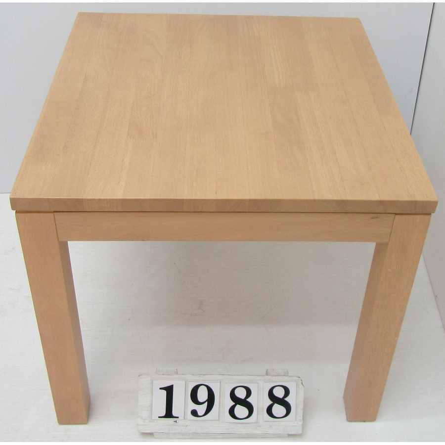 A1988  Square side table.
