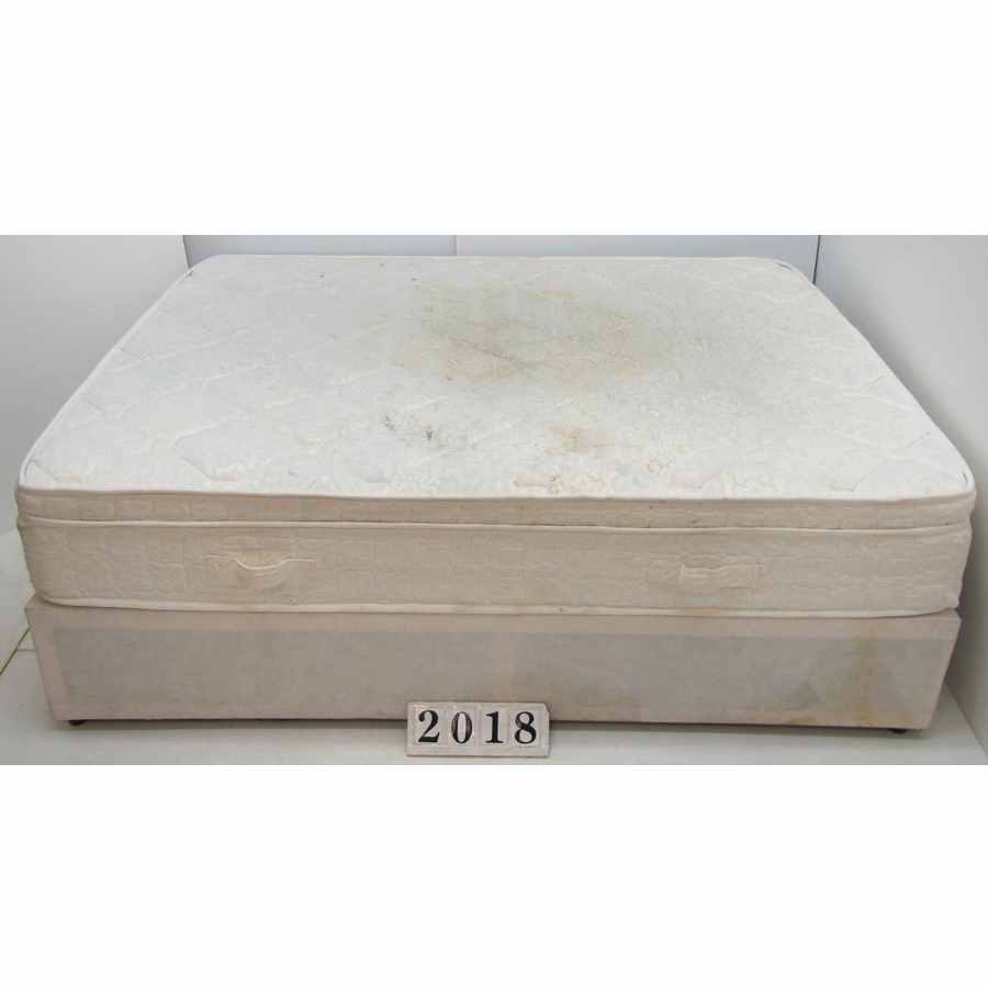 Aw2018  Budget 4ft6 double bed and mattress.