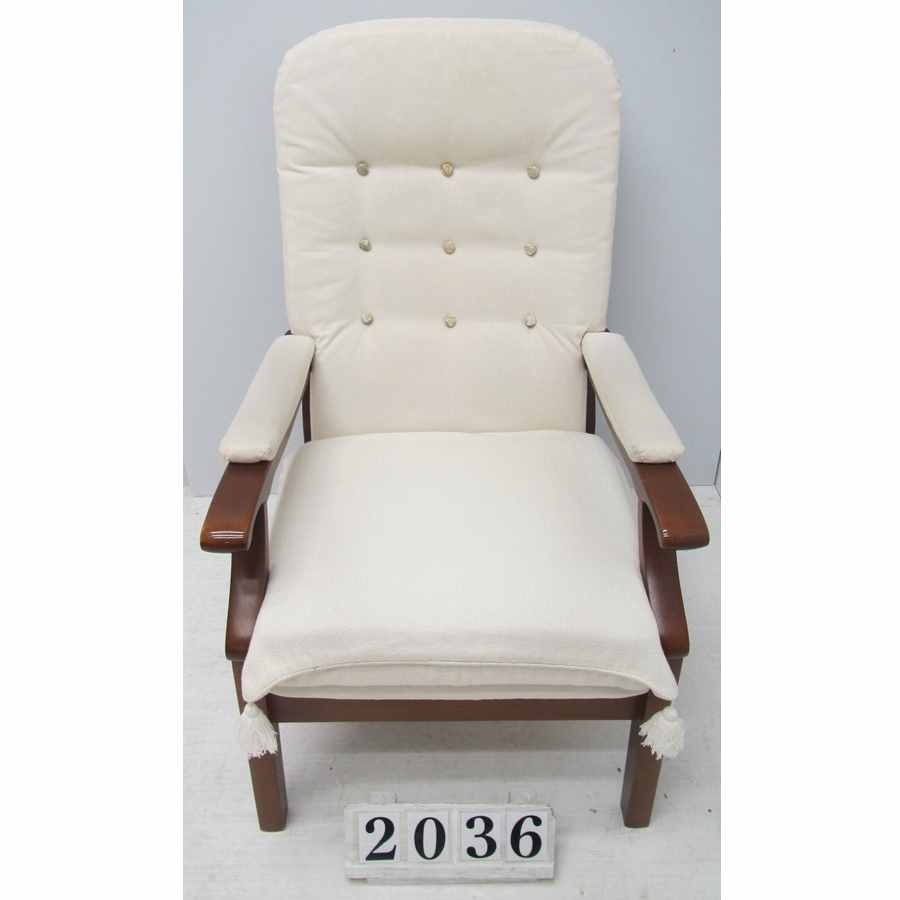 A2036  Comfy fireside chair.
