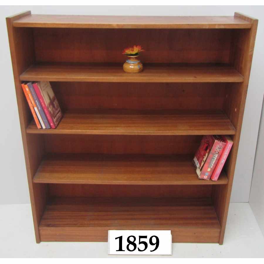 A1859  Retro bookcase to restore.