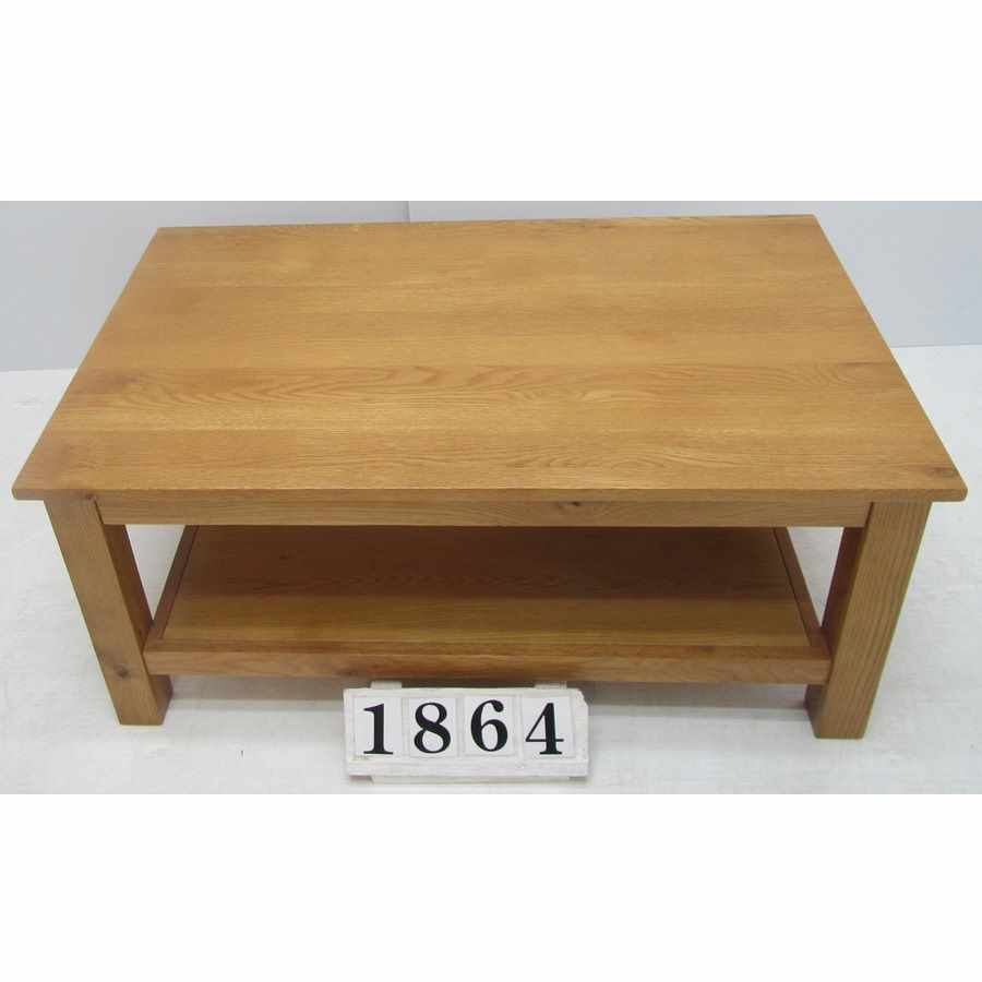 A1864  Solid coffee table.