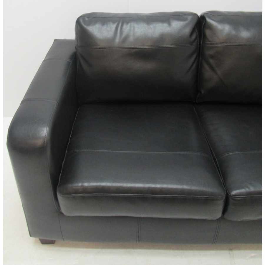 Small black two seater.