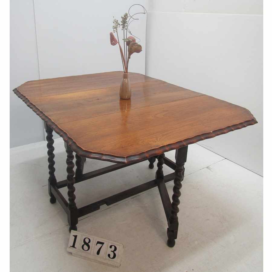 Antique drop leaf table.
