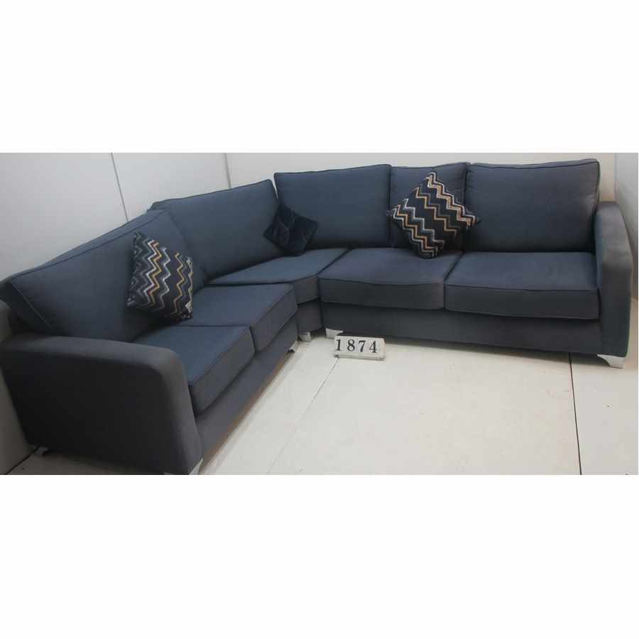 A1874  Budget corner sofa.