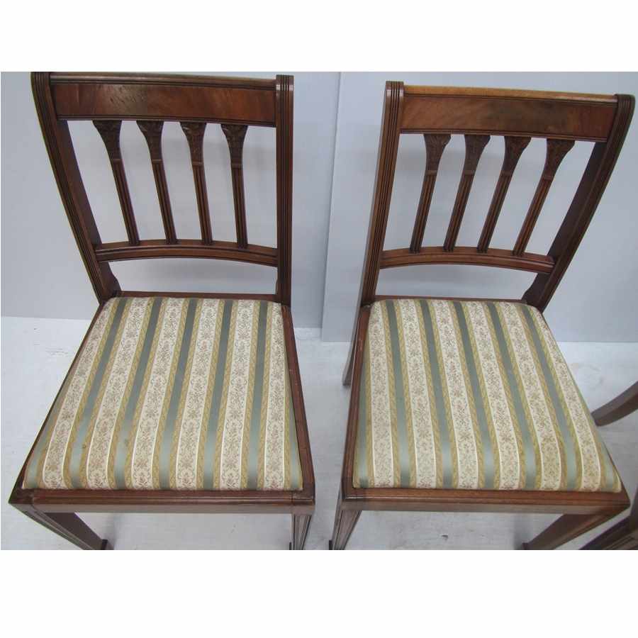 Set of three vintage chairs.