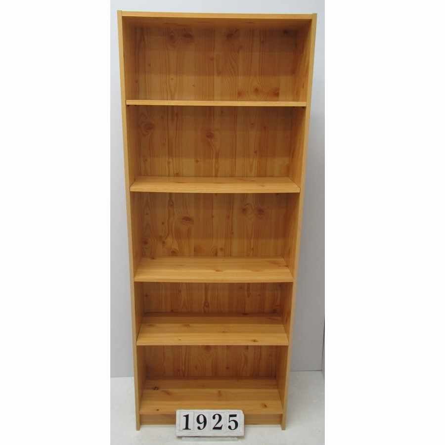 A1925  Light bookcase.