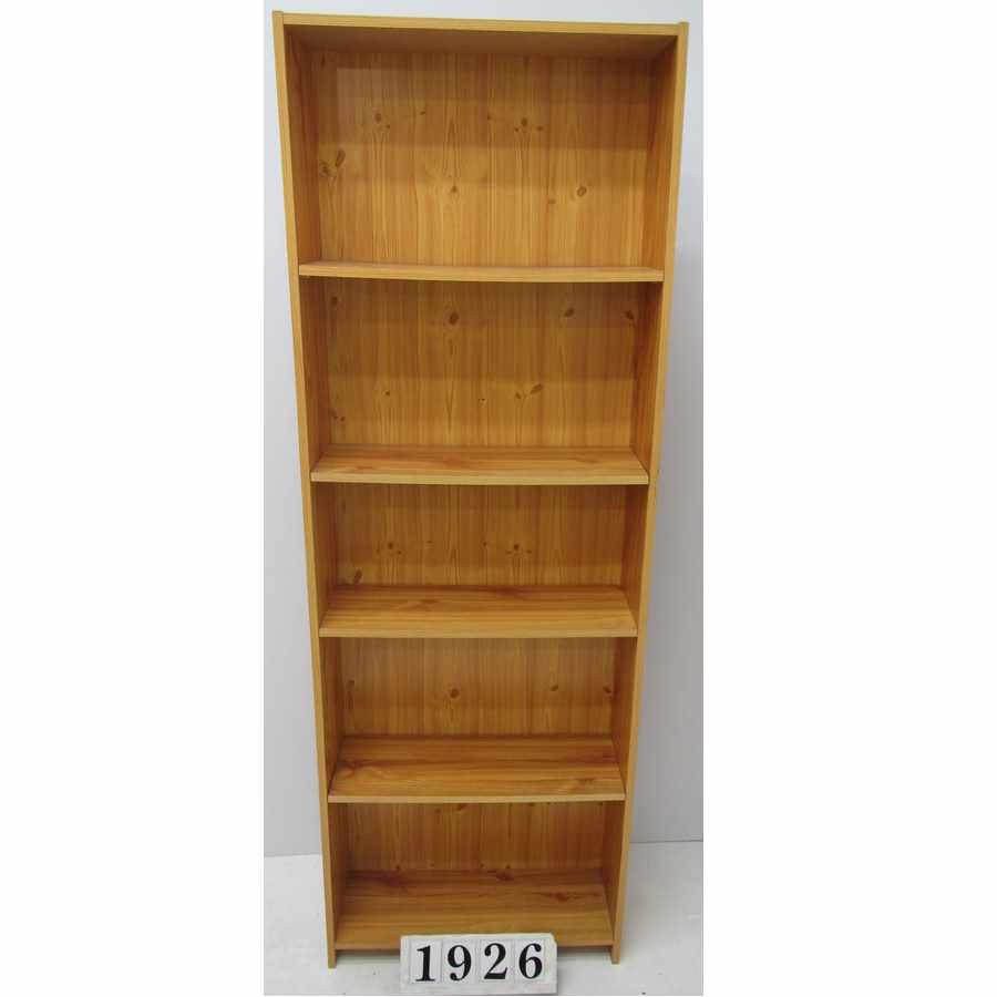 A1926  Light bookcase.