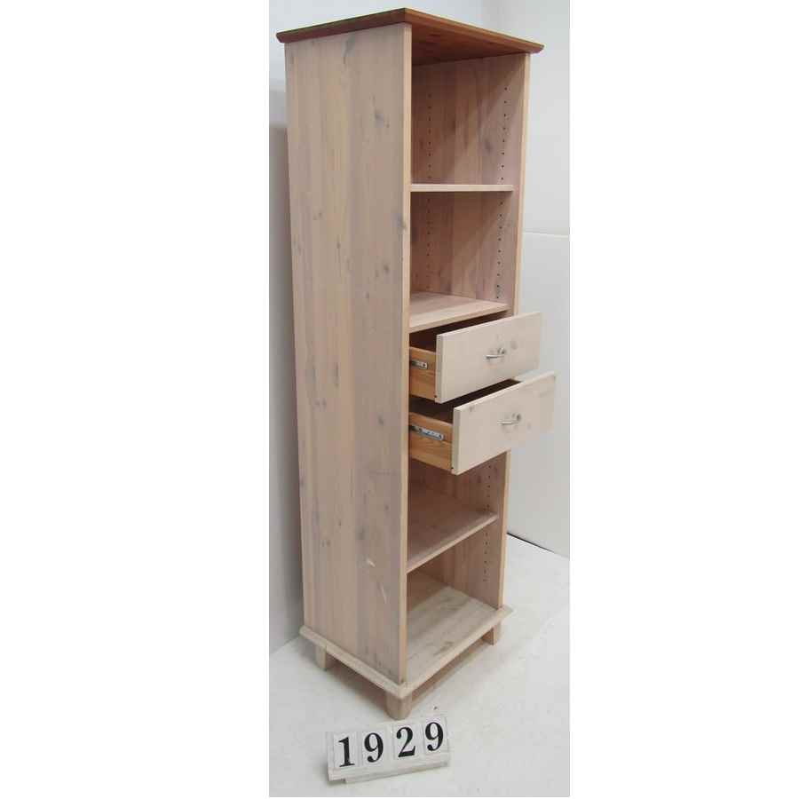 A1929  Shabby chic bookcase.