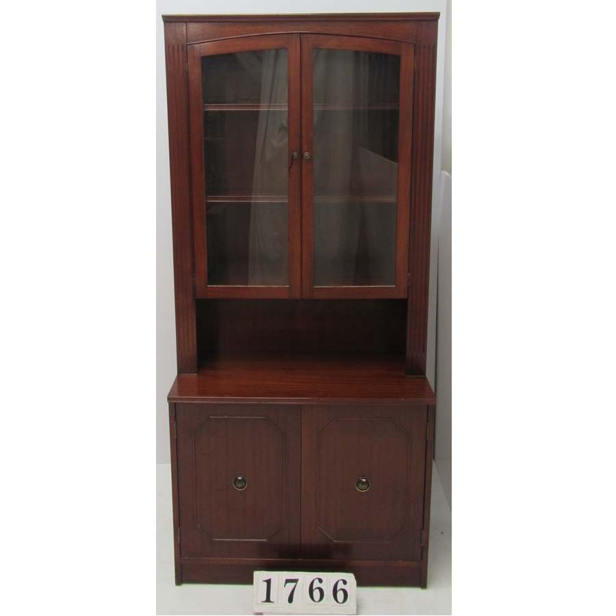 A1766  Display cabinet with storage.