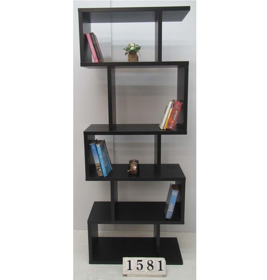 A1581  Narrow bookcase.