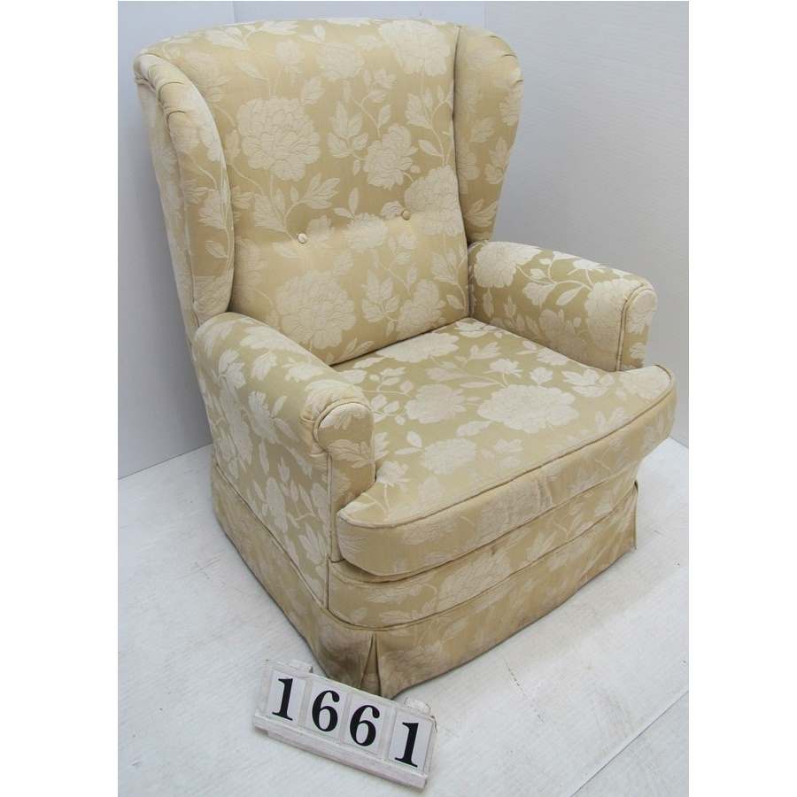 A1661  Wing armchair.