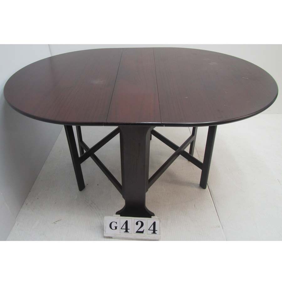 AG424  Drop leaf table to restore.