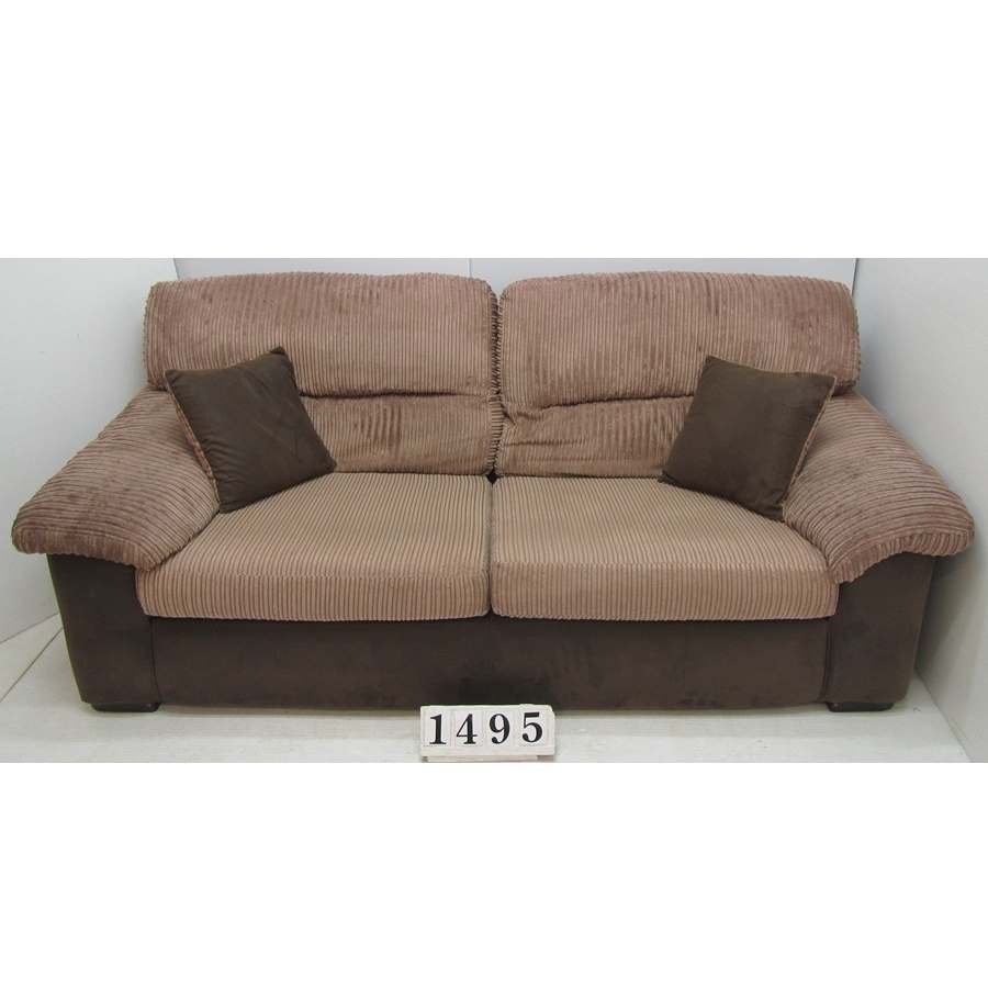 A1495  Corduroy sofa.