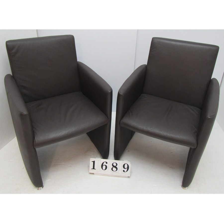 Pair of small armchairs.