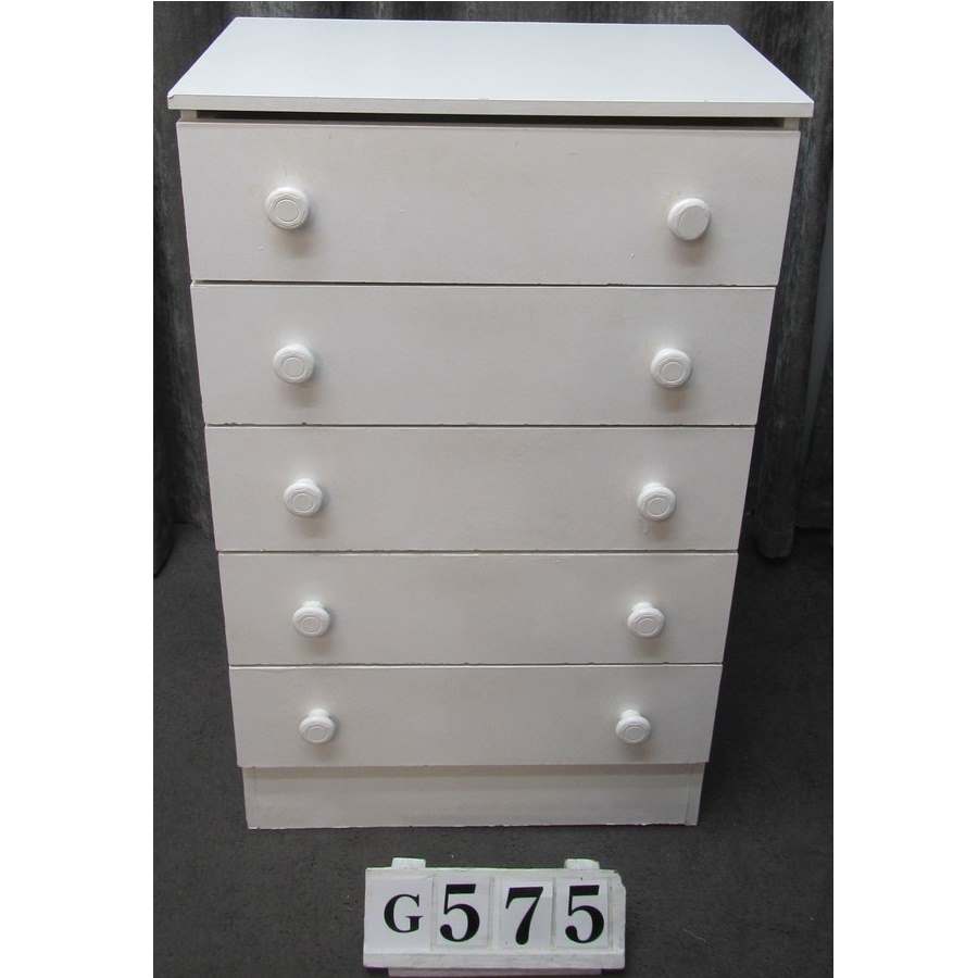 AG575  Budget chest of drawers.