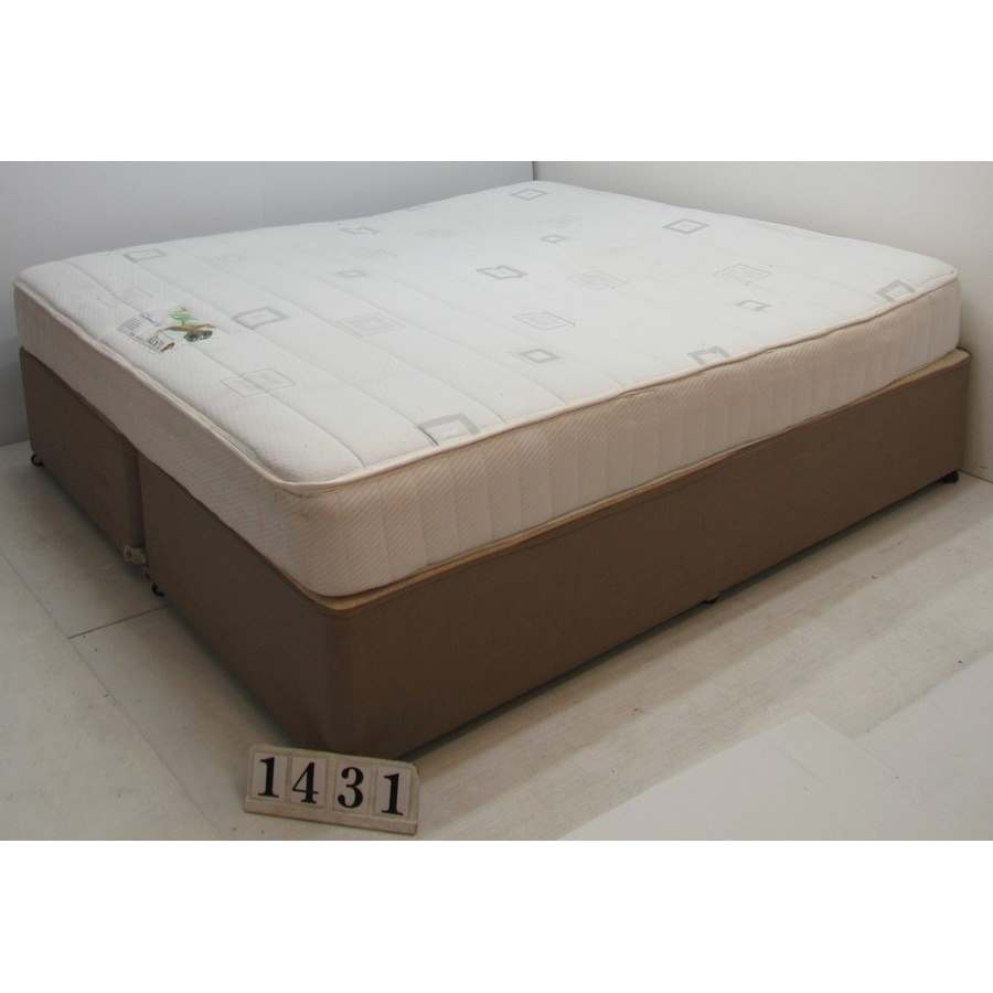 Az1431  Superking 6ft bed and mattress set.