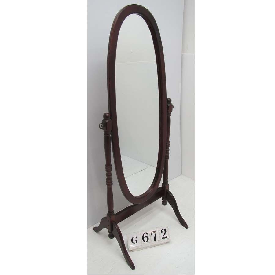 AG672  Free standing mirror.