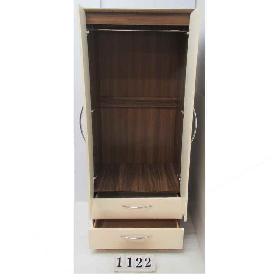 A1122  Budget wardrobe with drawers.