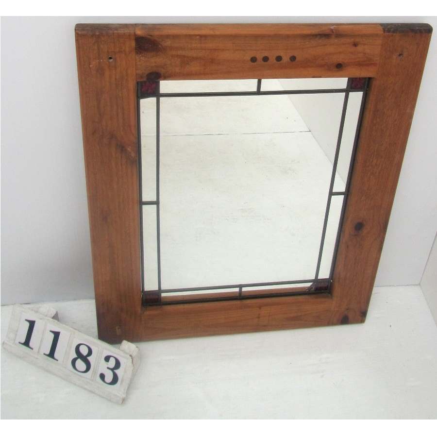 A1183  Rustic style mirror.