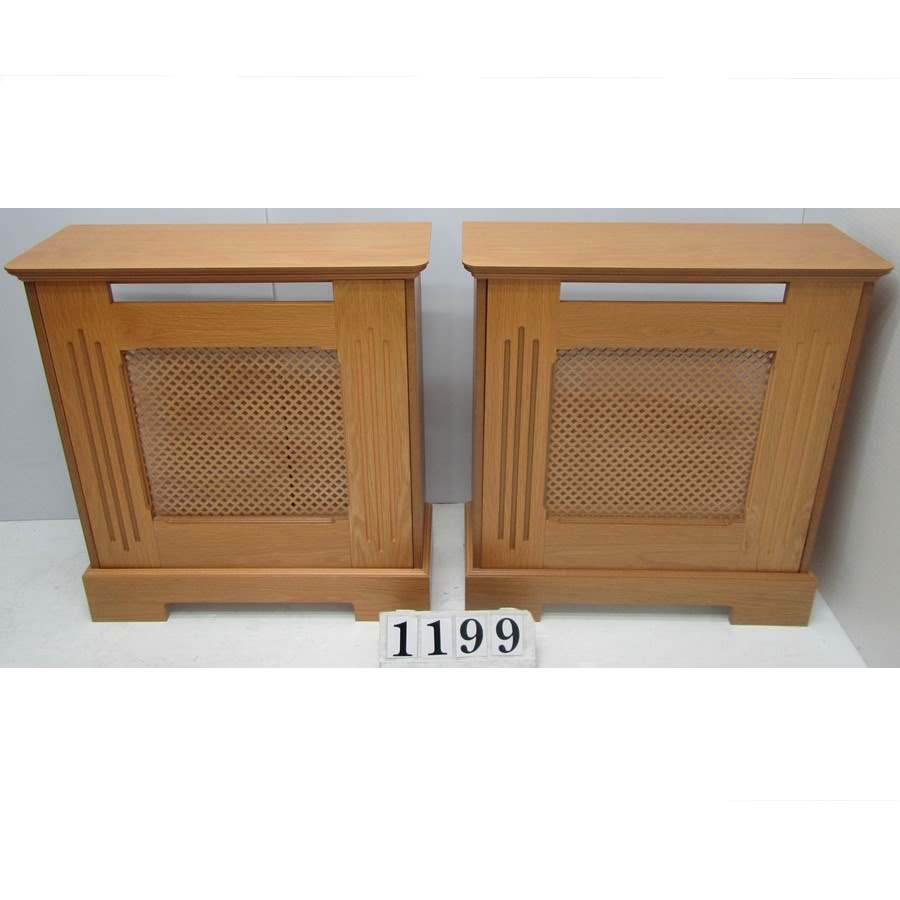 A1199  Pair of radiator covers.