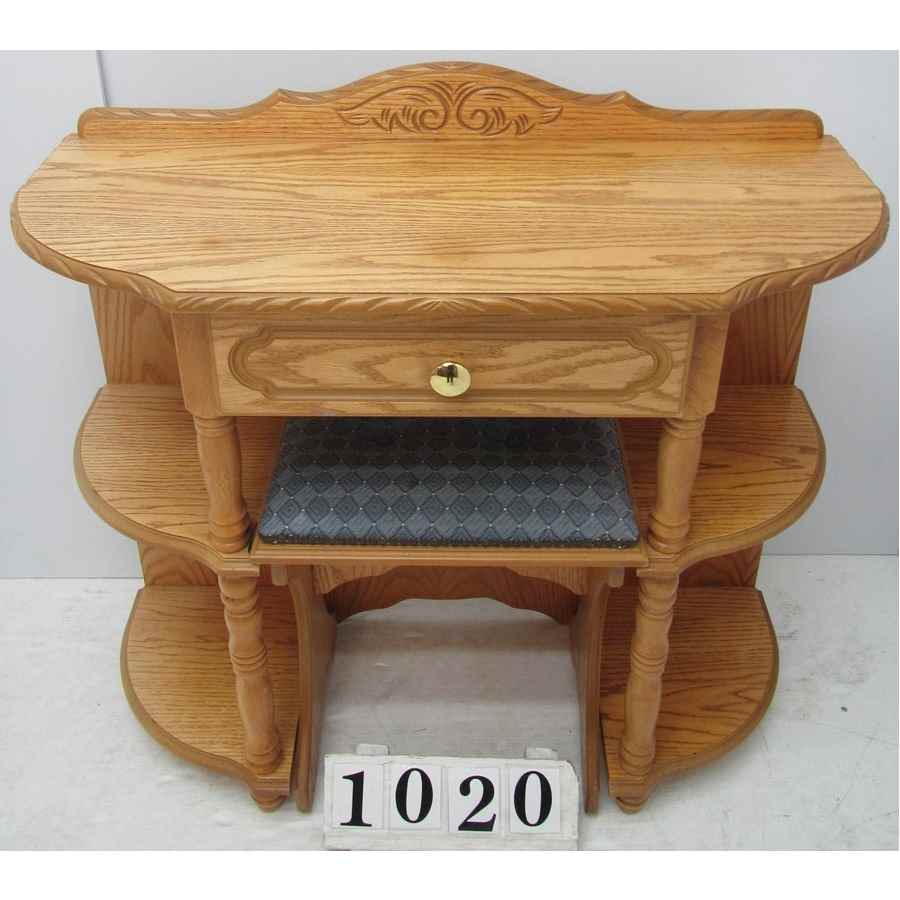 A1020  Hall table with seat.