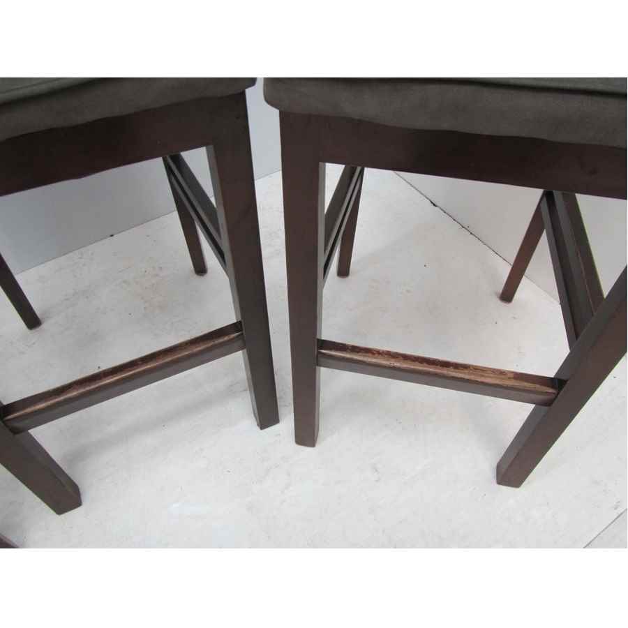A1091  Set of three bar stools.