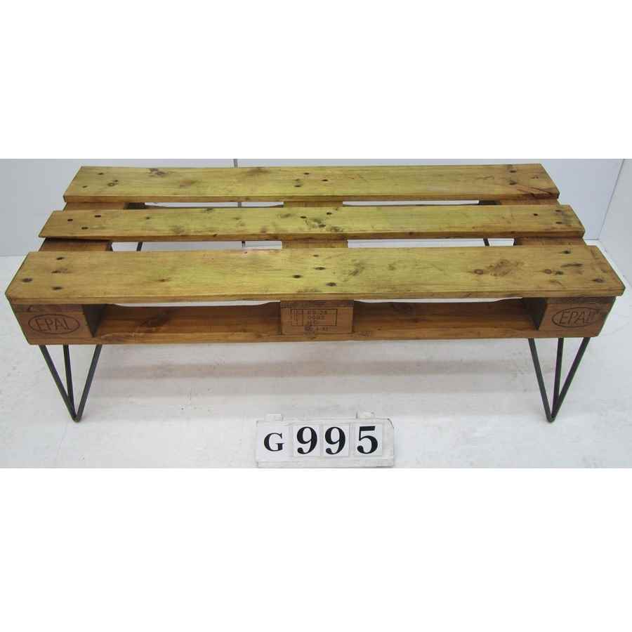 AG995  Industrial style coffee table.