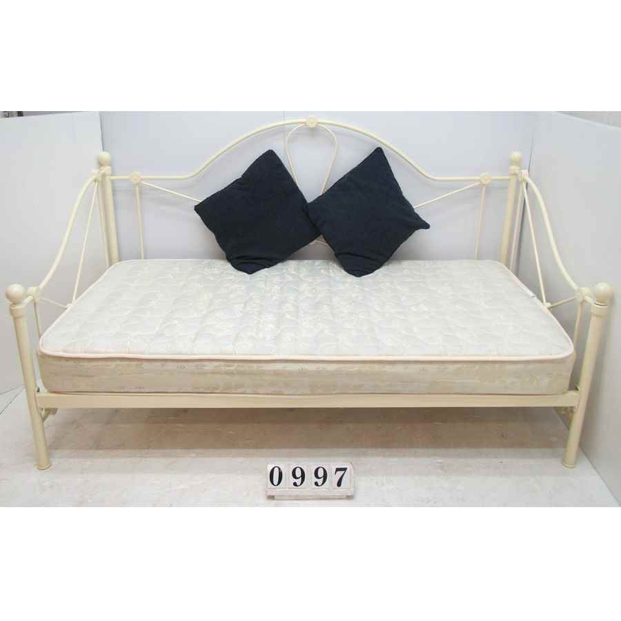 Day bed with mattress.