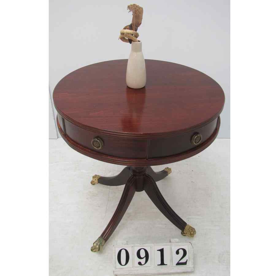 A0912  Vintage round side table.