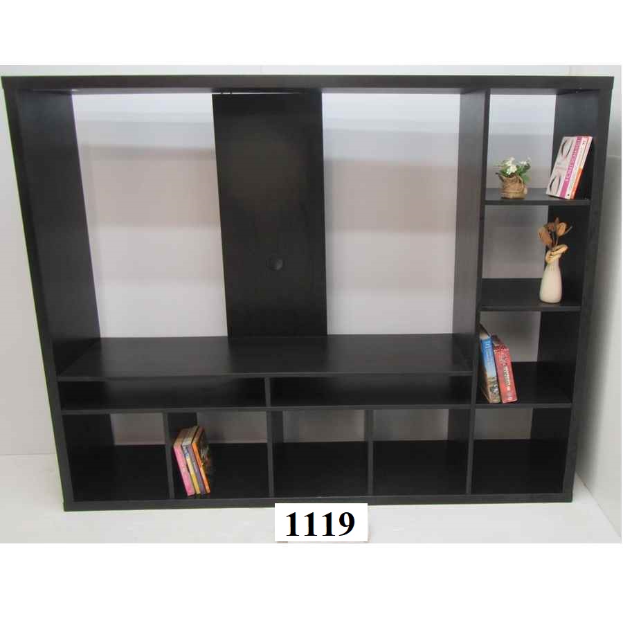 A1119  Large shelving / TV unit combo.