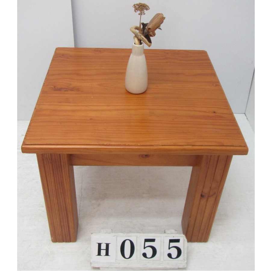 AH055  Solid coffee table.