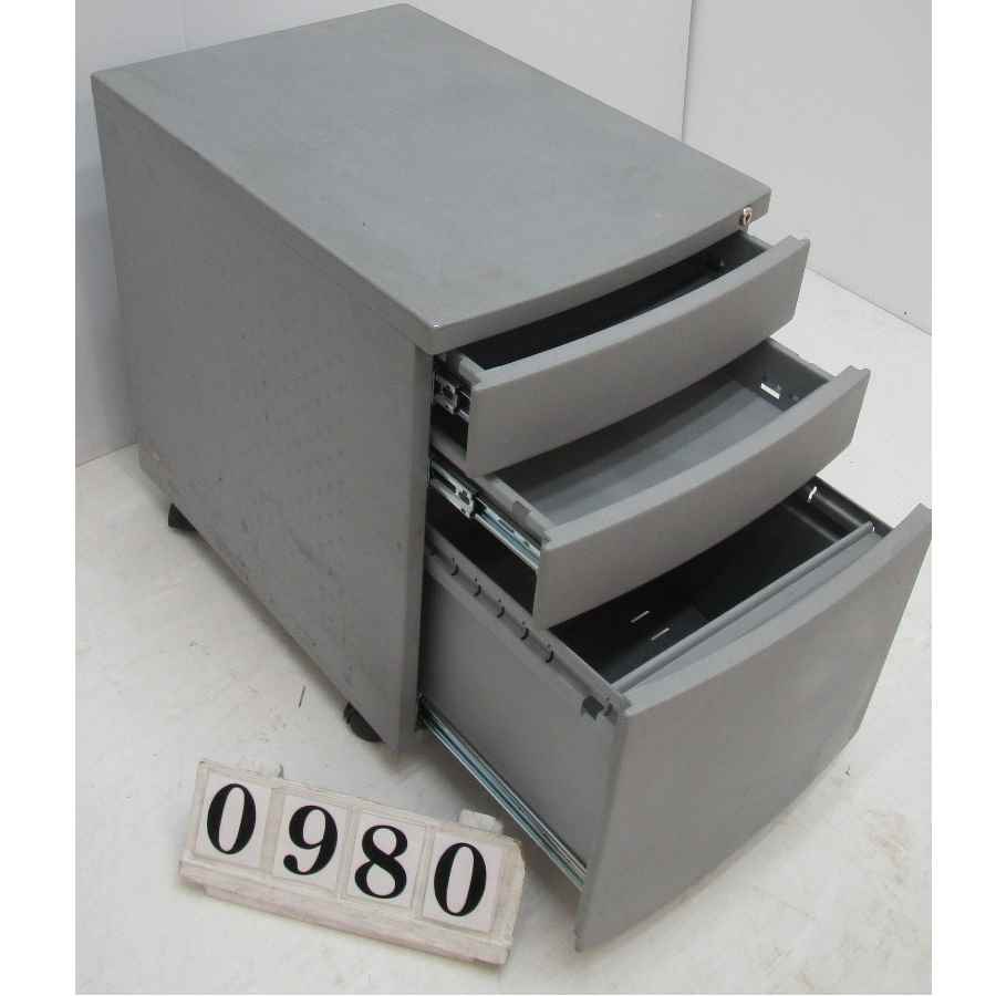 AO980  Small office cabinet with filing drawer.