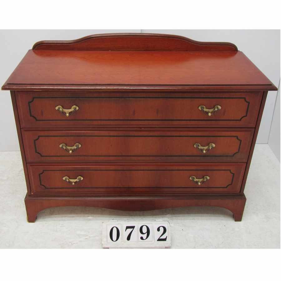 A0792  Budget chest of drawers.
